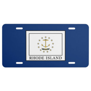 Rhode Island License Plate