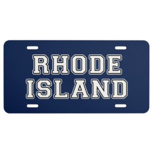 Rhode Island License Plate
