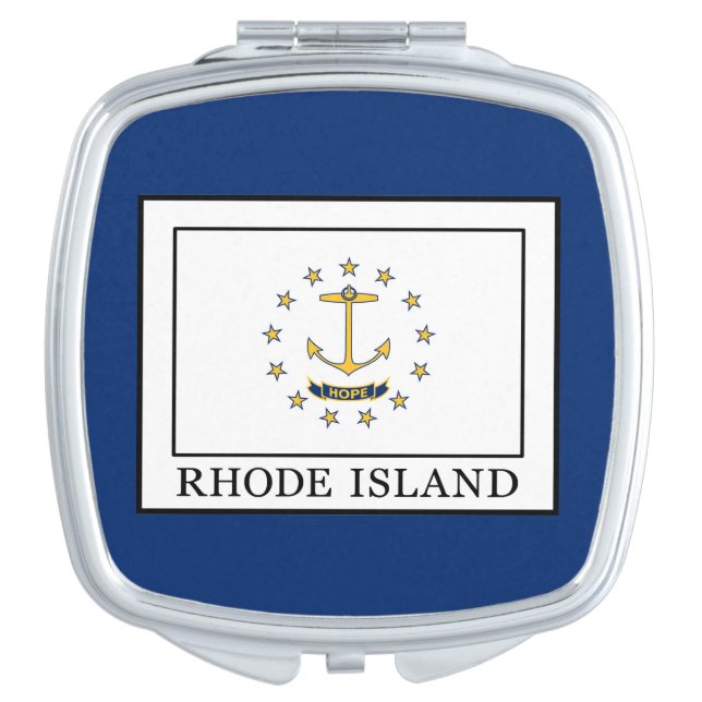 Rhode Island Makeup Mirror (Front)