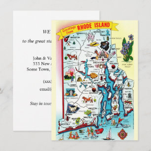 Rhode Island Map Moving Announcement