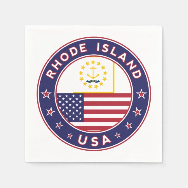 Rhode Island Napkins (Front)