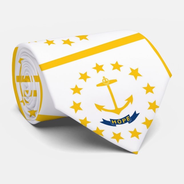 Rhode Island Neck Tie (Rolled)