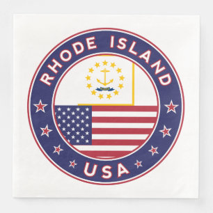 Rhode Island Paper Dinner Napkins
