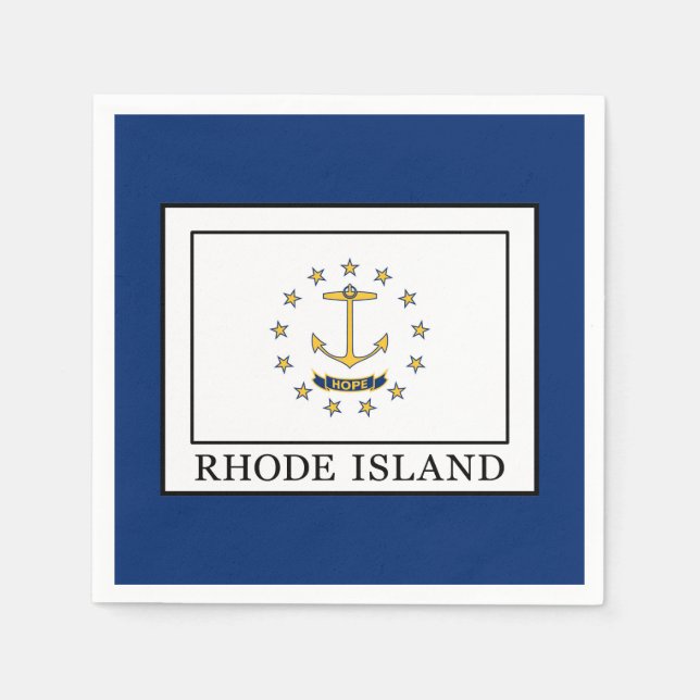 Rhode Island Paper Napkins (Front)