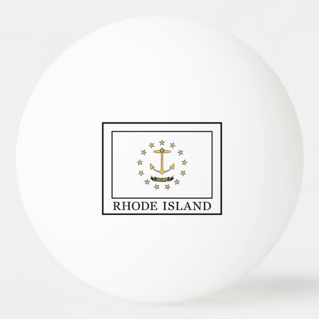 Rhode Island Ping-Pong Ball (Front)