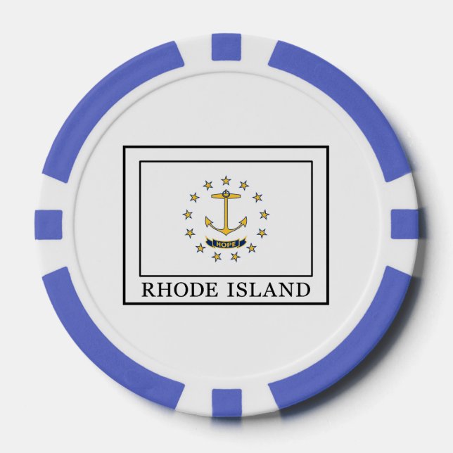 Rhode Island Poker Chips (Front)