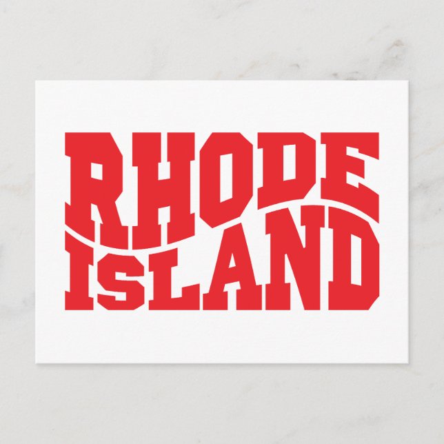 Rhode Island Postcard (Front)