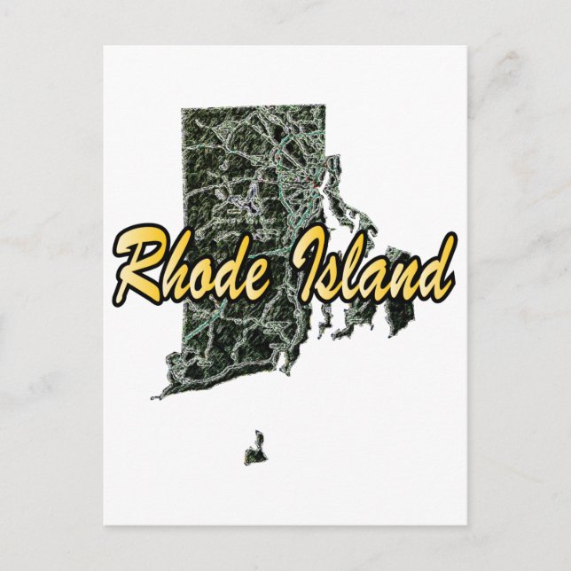 Rhode Island Postcard (Front)