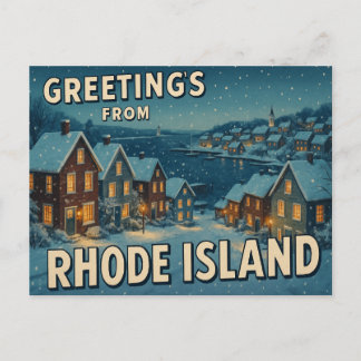 RHODE ISLAND Postcard