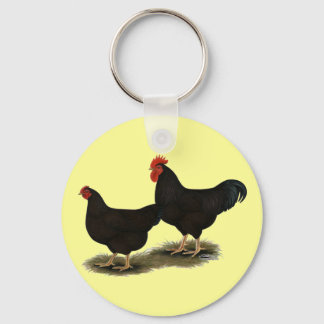 Rhode Island Red Bantams Keychain