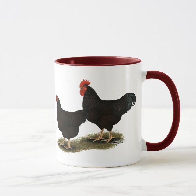 Rhode Island Red Bantams Mug (Right)