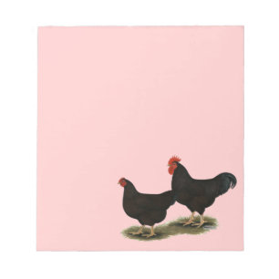 Rhode Island Red Bantams Notepad
