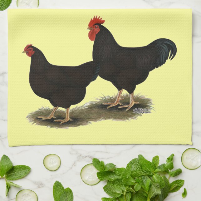 Rhode Island Red Bantams Towel (Folded)