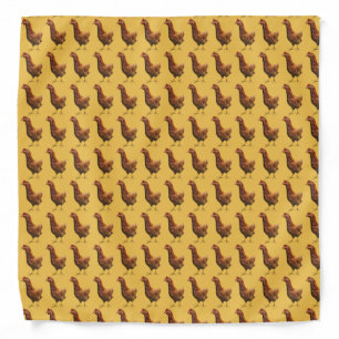Rhode Island Red Hen Chicken Bandana