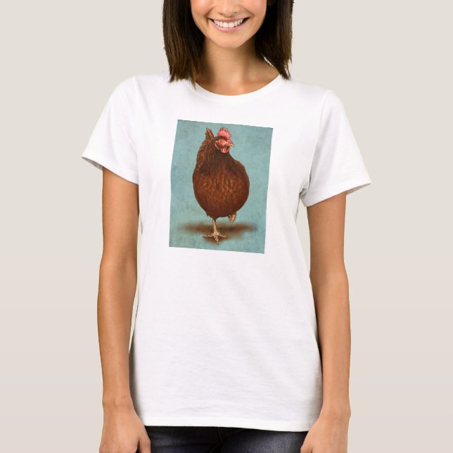 Rhode Island Red Hen Women's Shirts (Front)