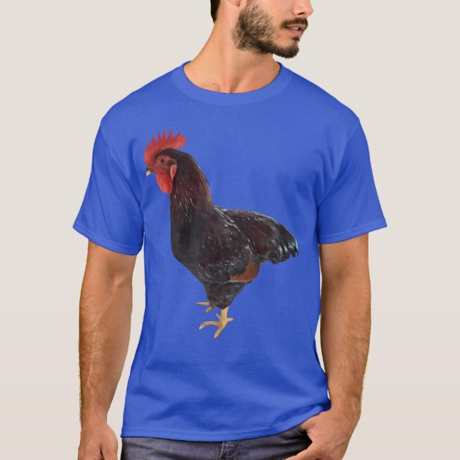 Rhode Island Red Rooster boy T-Shirt (Front)