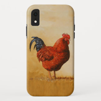 Rhode Island Red Rooster Chicken iPhone XR Case