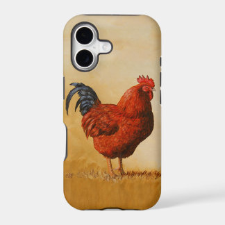 Rhode Island Red Rooster Chicken iPhone 17 Case