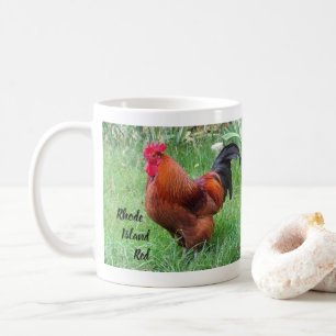 Rhode Island Red Rooster Coffee Mug