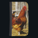 Rhode Island Red Rooster Wallet Phone Case For Samsung Galaxy S4<br><div class="desc">Rhode Island Red Rooster � Chuck Haney / DanitaDelimont.com</div>