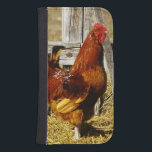 Rhode Island Red Rooster Wallet Phone Case For Samsung Galaxy S4<br><div class="desc">Rhode Island Red Rooster � Chuck Haney / DanitaDelimont.com</div>