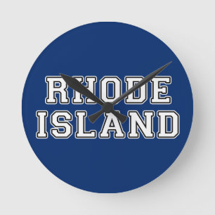 Rhode Island Round Clock