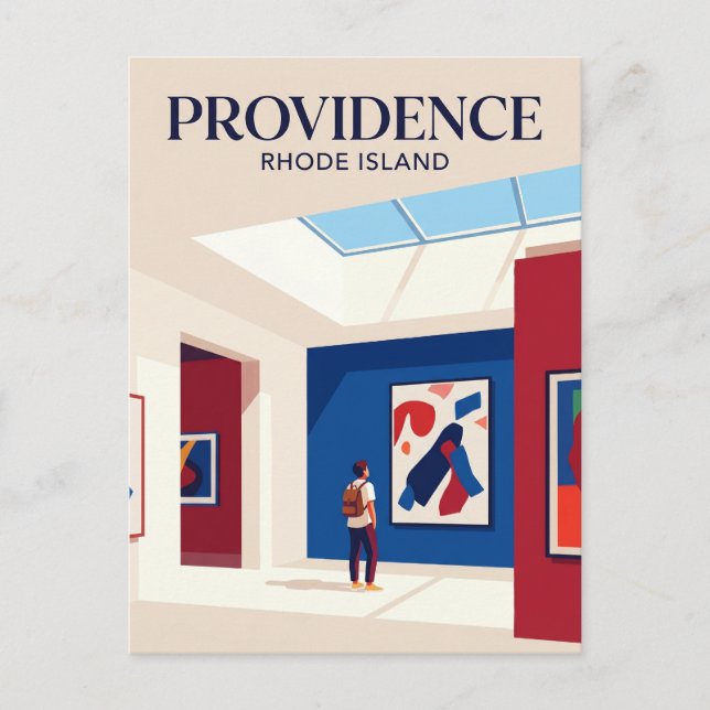 Rhode Island School of Design Museum USA Postcard (Front)