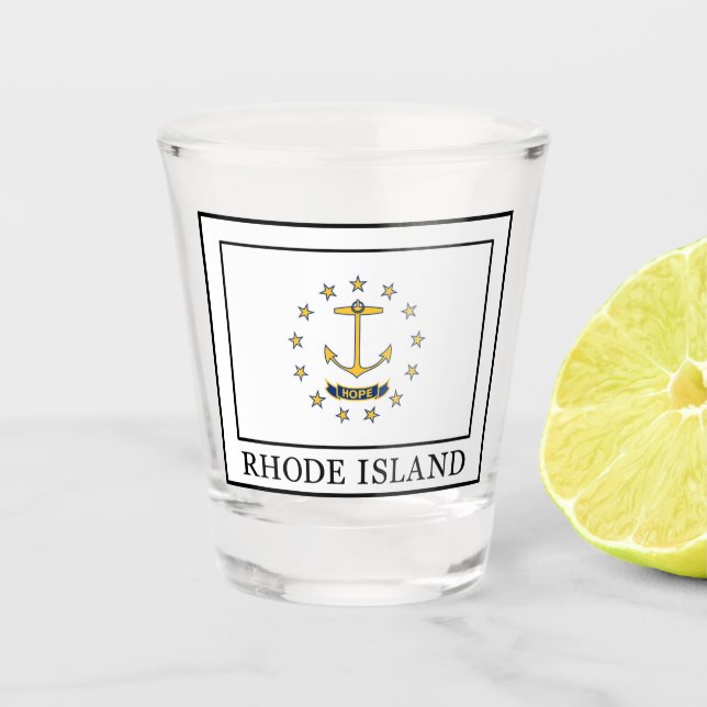 Rhode Island Shot Glass (Front)