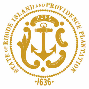 Rhode Island sign Cutout