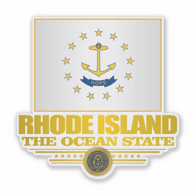 Rhode Island (SP) Sticker (Front)