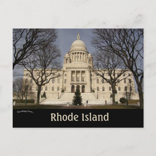 Rhode Island State Capitol Providence Rhode Island Postcard