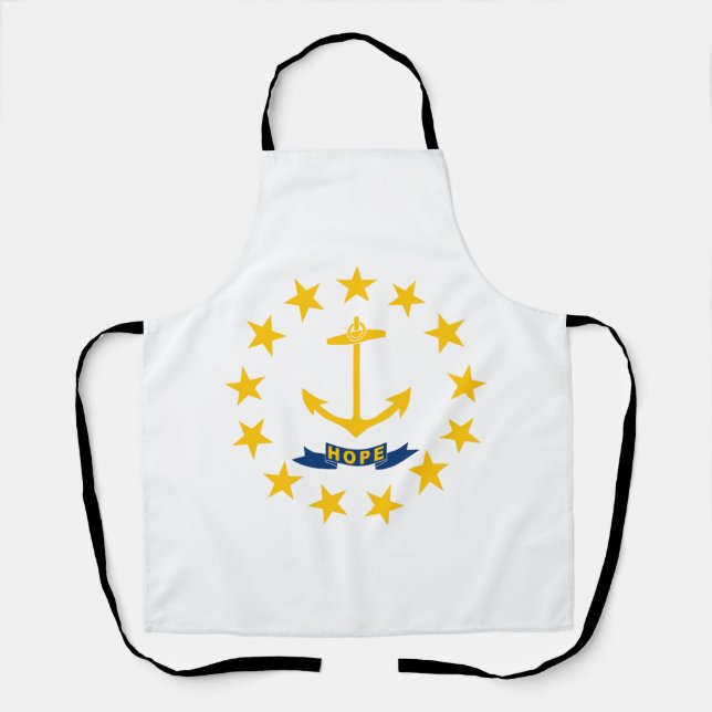 Rhode Island State Flag Apron (Front)