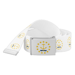 Rhode Island State Flag Belt