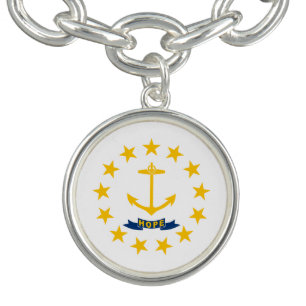 Rhode Island State Flag Bracelet