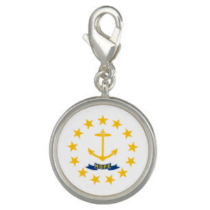 Rhode Island State Flag Charm