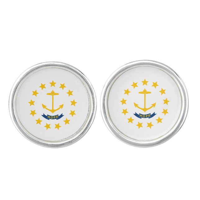 Rhode Island State Flag Cufflinks