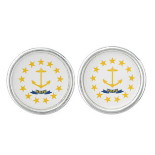 Rhode Island State Flag Cufflinks