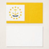 Rhode Island State Flag Design (Front & Back)