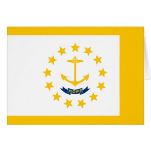 Rhode Island State Flag Design Cards