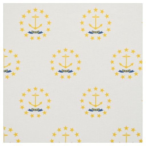 Rhode Island State Flag Fabric