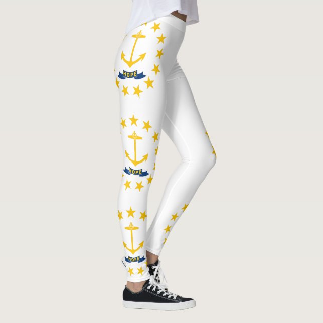 Rhode Island State Flag Leggings (Right)
