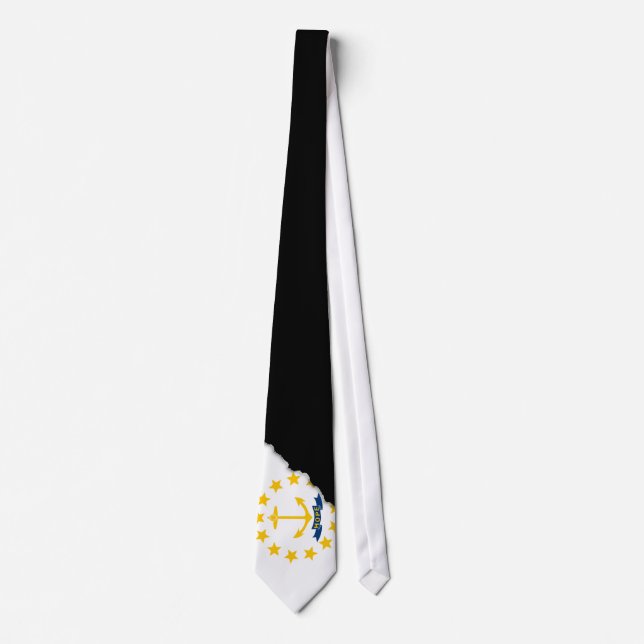 Rhode Island State Flag Neck Tie (Front)