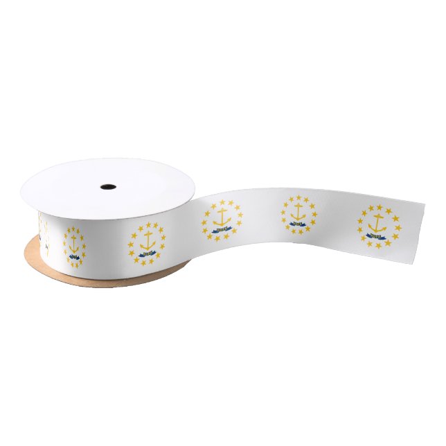 Rhode Island State Flag Satin Ribbon (Spool)