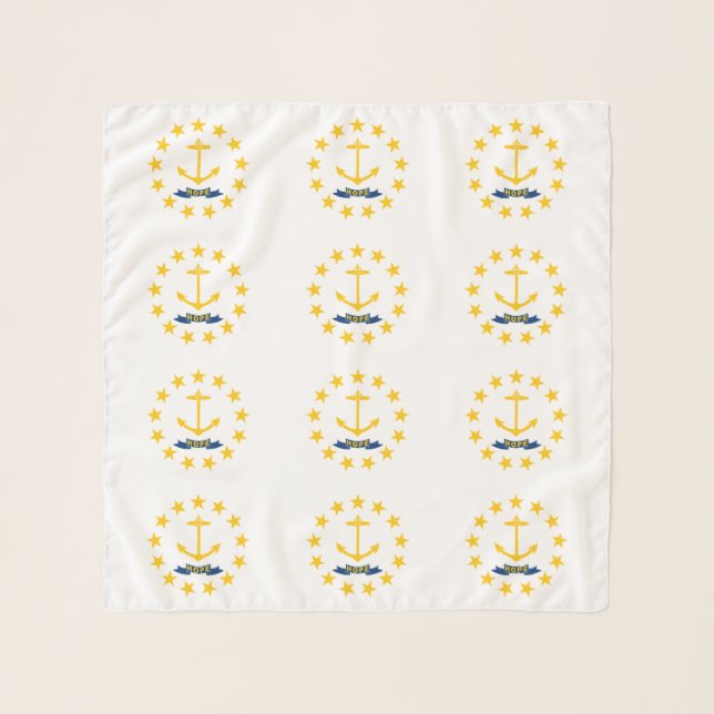 Rhode Island State Flag Scarf (Front)