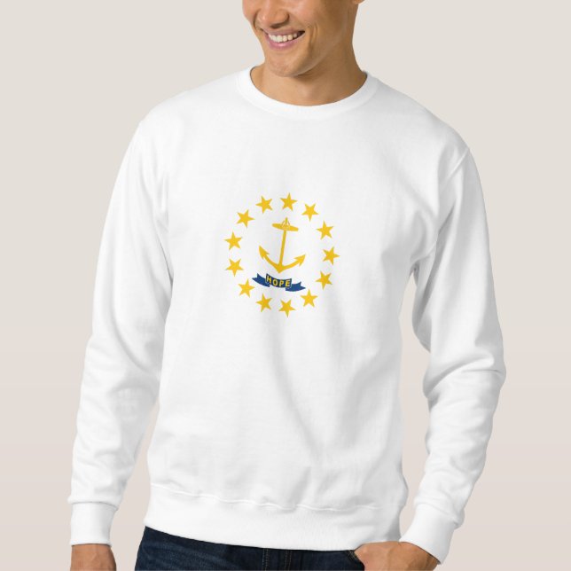 Rhode Island State Flag Sweatshirt (Front)