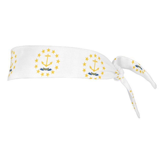 Rhode Island State Flag Tie Headband (Rotate 90)