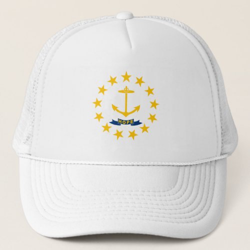 Rhode Island State Flag Trucker Hat