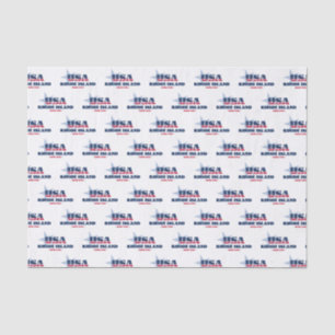 Rhode Island State Pride Tissue Paper