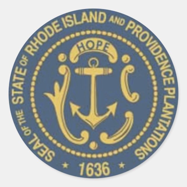 Rhode Island State Seal (Front)