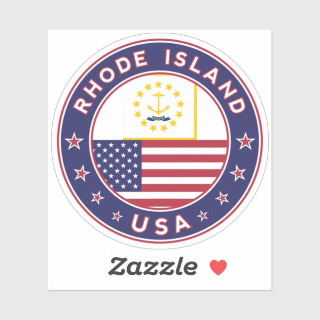 Rhode Island Sticker (Sheet)
